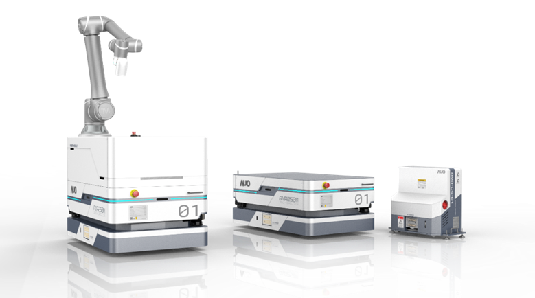 welcome to 365777數位開發的自主式移動機器人（AMR250M），搭配全向輪並結合AI演算法、2D LiDAR、3D攝影機等技術，協助客戶實現產線全自動化